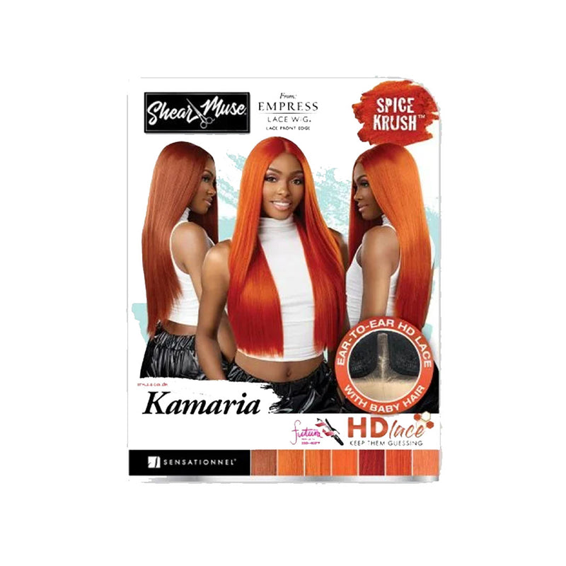 Sensationnel Shear Muse Synthetic Hair Empress Hd Lace Front Wig - Kamaria