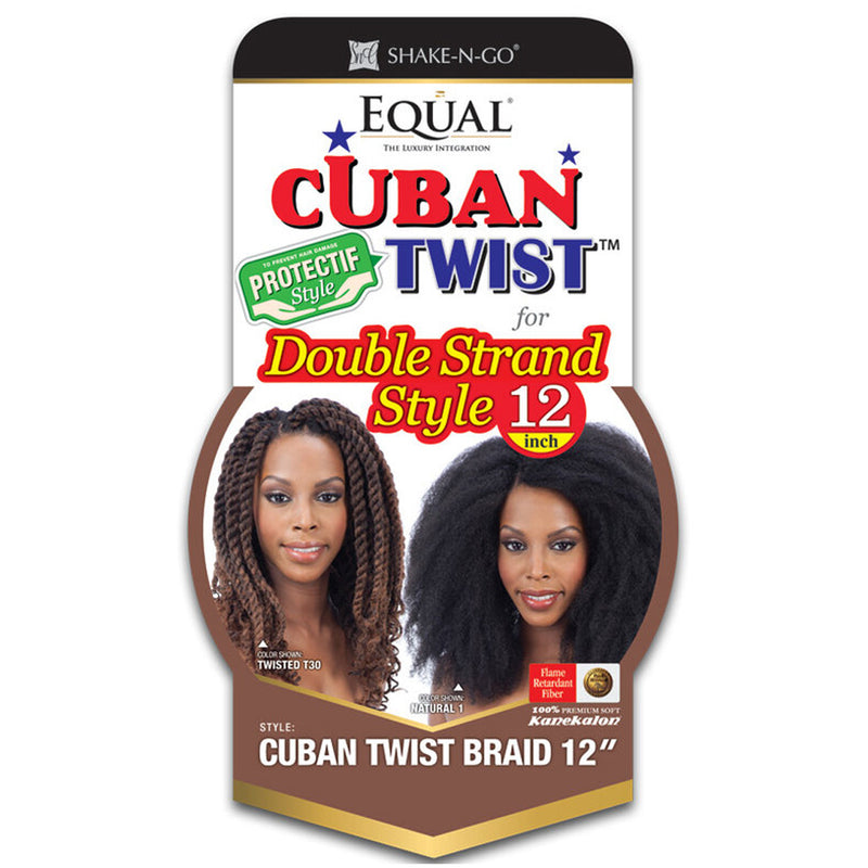 Freetress Equal Synthetic Braid - Cuban Twist Braid 24"