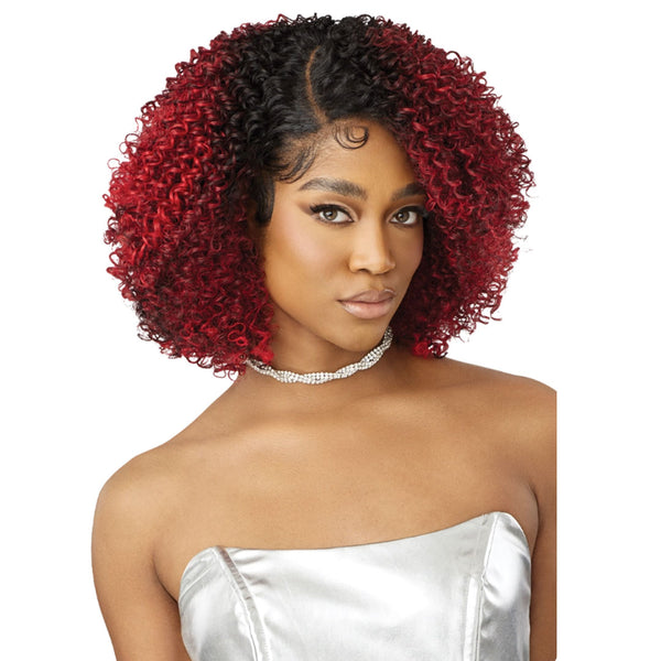 Outre Synthetic Melted Hairline Hd Lace Front Wig - Swirl110