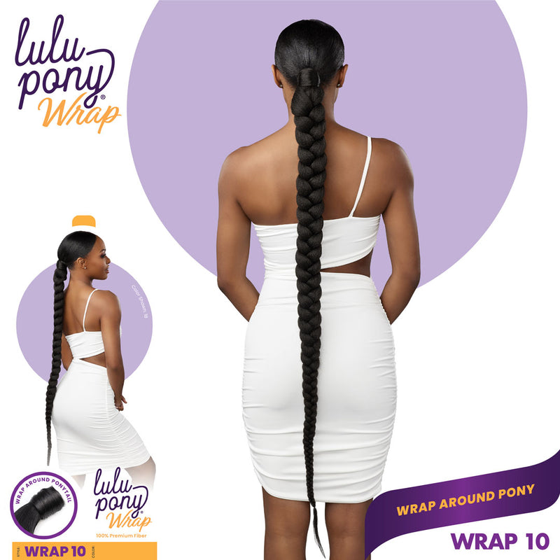 Sensationnel Synthetic Hair Ponytail Lulu Pony Wrap - Wrap 10
