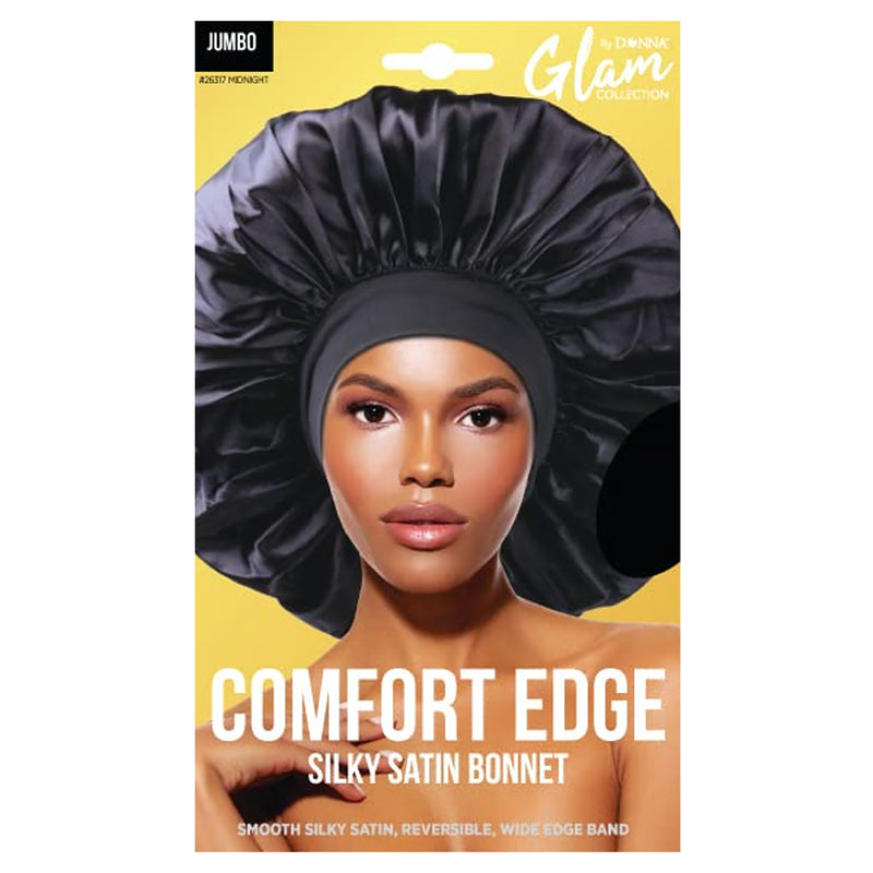 Donna Comfort Edge Silk Satin Bonnet Jumbo