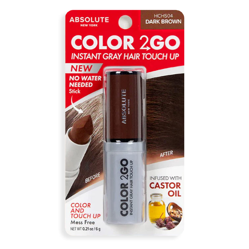 Absolute New York Color 2Go Instant Gray Hair Touch Up