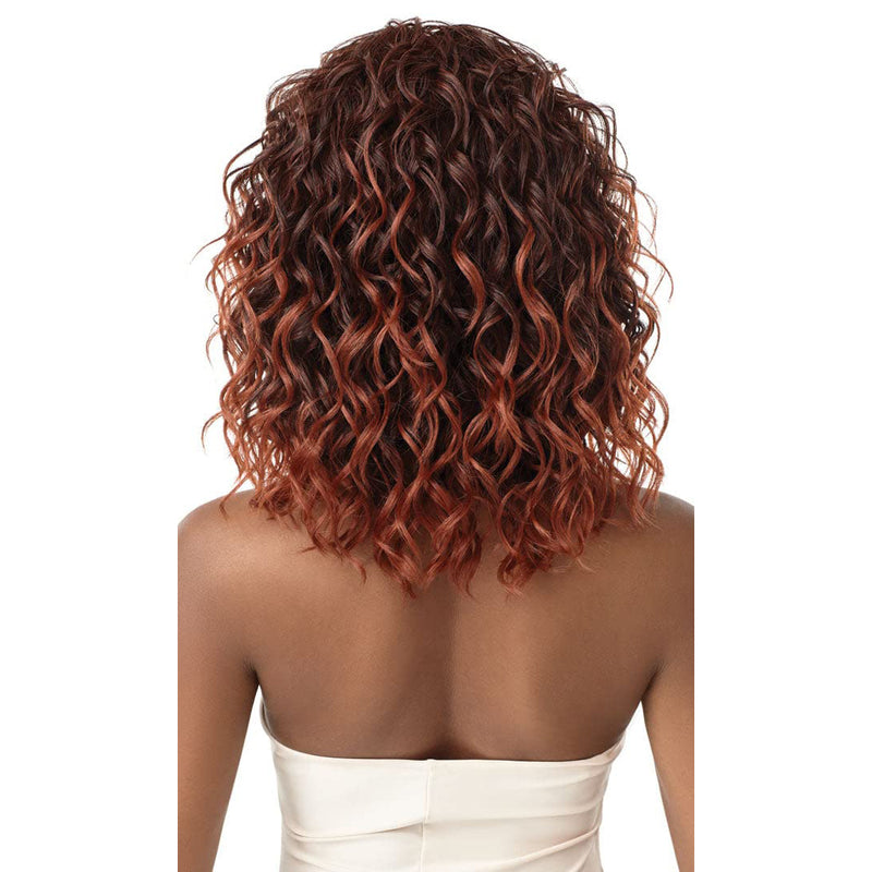 Outre Synthetic Quick Weave Wet & Wavy Half Wig - Loose Curl 18"