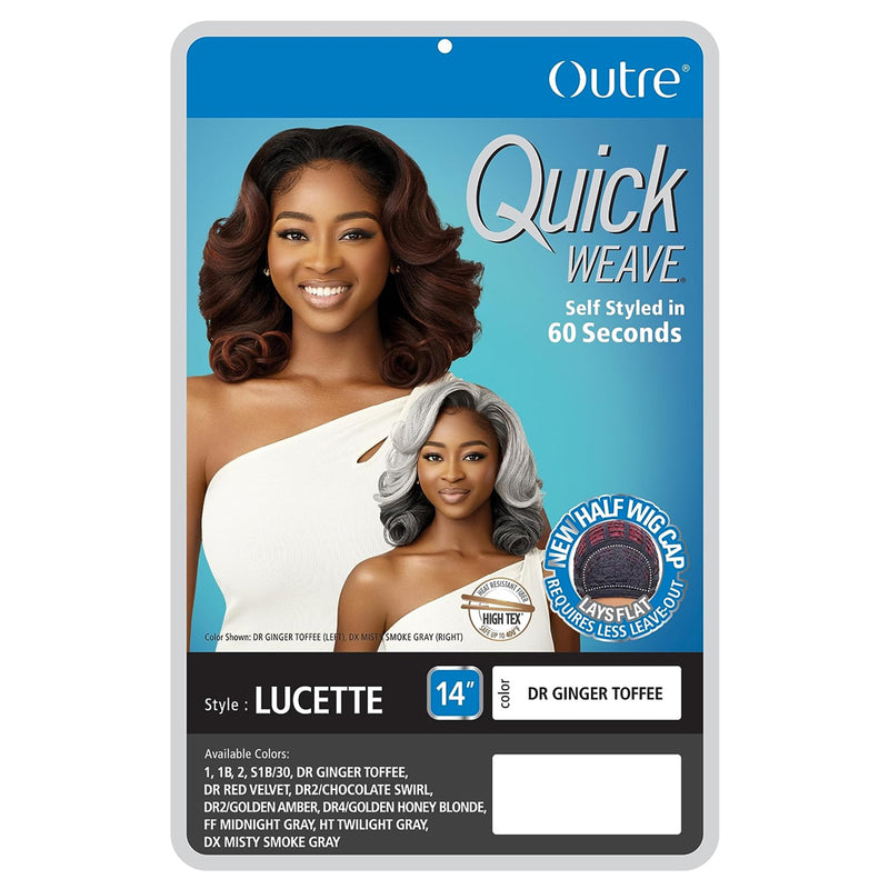 Outre Quickweave Half Wig - LUCETTE