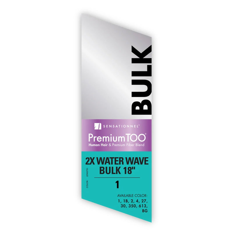 Sensationnel Premium Too Human Hair & Fiber Blend - 2x Water Wave Bulk 18