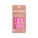Goldfinger 24 Pcs Press On Toenails-gtw05(cool It)