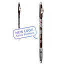 Kiss Go Brow Eyebrow Wooden Pencil Dark Brown-rbwp02(6pack)