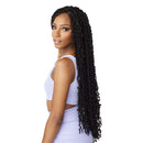 Sensationnel Lulutress Synthetic Pre-looped Crochet Braid - 3x Twisted Distressed Locs 26"