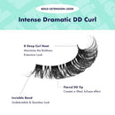 I-envy Flick'd Dd Curl False Lashes, 3 Pairs-ifkm09