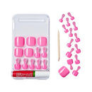 Goldfinger 24 Pcs Press On Toenails-gtw05(cool It)