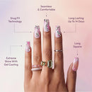 Glitzy 3d Handmade Press On Nail Kit-gfh33