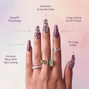 Glitzy 3d Handmade Press On Nail Kit-gfh33