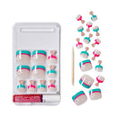 Goldfinger 24 Pcs Press On Toenails-gdtw09