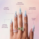 Glitzy 3d Handmade Press On Nail Kit-gfh33