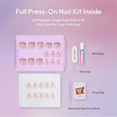 Glitzy 3d Handmade Press On Toenail Kit-gfht02