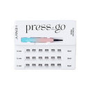 I-envy Press&go 1 Step Press-on Lashes & Applicator Kit-ipk04(clean Day Fresh)