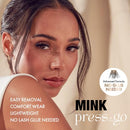 I•envy Press&go 100% Real Mink Self-adhesive Eyelashes-mink01(volume)