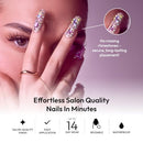 Glitzy 3d Handmade Press On Nail Kit-gfh33