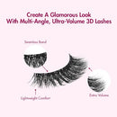 I-envy 3d False Lash, 3 Pairs Fluffy & Wispy Multi-angle-kpeim107