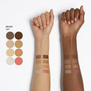 Ruby Kisses 3d Cream Foundation, Concealer, & Contour Palette- Rpcc00(light)