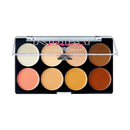 Ruby Kisses 3d Cream Foundation, Concealer, & Contour Palette- Rpcc00(light)
