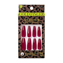 Kiss Goldfinger Press On Nails-gc63