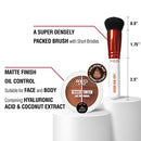 Red By Kiss Lace Wig Brush Tinted Powder Set-wp05