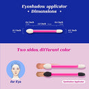 Ruby Kisses Eyeshadow Applicators 60 Pcs Disposable-ra04