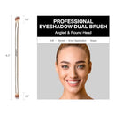 Kiss New York Professional Dual Ended Eyeshadow Brush-kpmb06