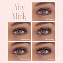 Vluxe Airy Mink False Eyelashes, 100% Real Mink-vam05(ethereal)