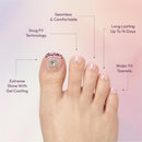 Glitzy 3d Handmade Press On Toenail Kit-gfht02