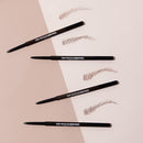 Kiss New York Professional Brow Pencil With Spoolie Brush-kbpp04a(dark Brown)