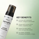 Red By Kiss Kerafix Curl Bond Foam Mousse 6.59 Oz-scb01