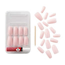 Gold Finger Full Cover Nails Gel Glam False Nails Long Length-gc11(pale Pink)