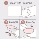 Kiss Impress No Glue Mani 30 Pcs Press On Toenails-imt501y0(rising)
