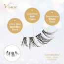 Vluxe Faux Mink Lash Cluster Mini Extended-vme