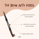 Kiss New York Top Brow Auto Pencil, Long-lasting Eyebrow Makeup Definer-kbap04