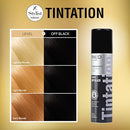 Red By Kiss Tintation Temporary Hair Color Spray-tcs16(off Black, 2.82 Oz)