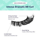 I-envy Flick'd Dd Curl False Lashes, 3 Pairs-ifkm09