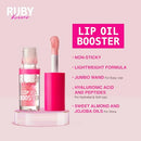 Ruby Kisses Lip Oil Booster, Hydrating Lip Gloss-rz
