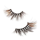 I-envy Color Couture Leopard 30 Faux Mink Lash Clusters-ic16(black Brown)