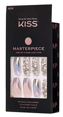 Kiss Masterpiece One-of-a-kind Luxe Nails-mpa01(love It)