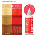 Red By Kiss Tintation Semi-permanent Hair Color Dye-t465(neon Peach, 5 Fl Oz)