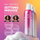 Red By Kiss Setting Mousse Braid Frizz Control-stm06(12 Oz, Extra Hydration)
