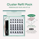 Kiss I-envy Cluster Palette Lash Refill-cpr18(dramatic 10-15mm