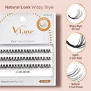 Kiss Vluxe Dd Curl Lash Cluster Eyelash Extensions-vlei13