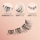 Kiss Vluxe Extended Core Luxe Faux Mink Lash Clusters-ve20