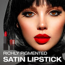 Kiss New York Professional Richly Pigmented Satin Lipstick-sls11(noir)