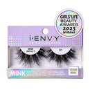 Kiss I-envy False Lashes 3d Mink Plush-mip