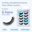 Kiss Broadway False Lashes Multipack-bwym10(soft Glam)